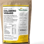 Suplemento De Colágeno Vegano Con Biotina, Liosina, Sílice De Bambú, Zinc, Vitamina C, E, Y A Para